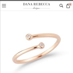 Dana Rebecca Designs Lulu Jack open bezel ring